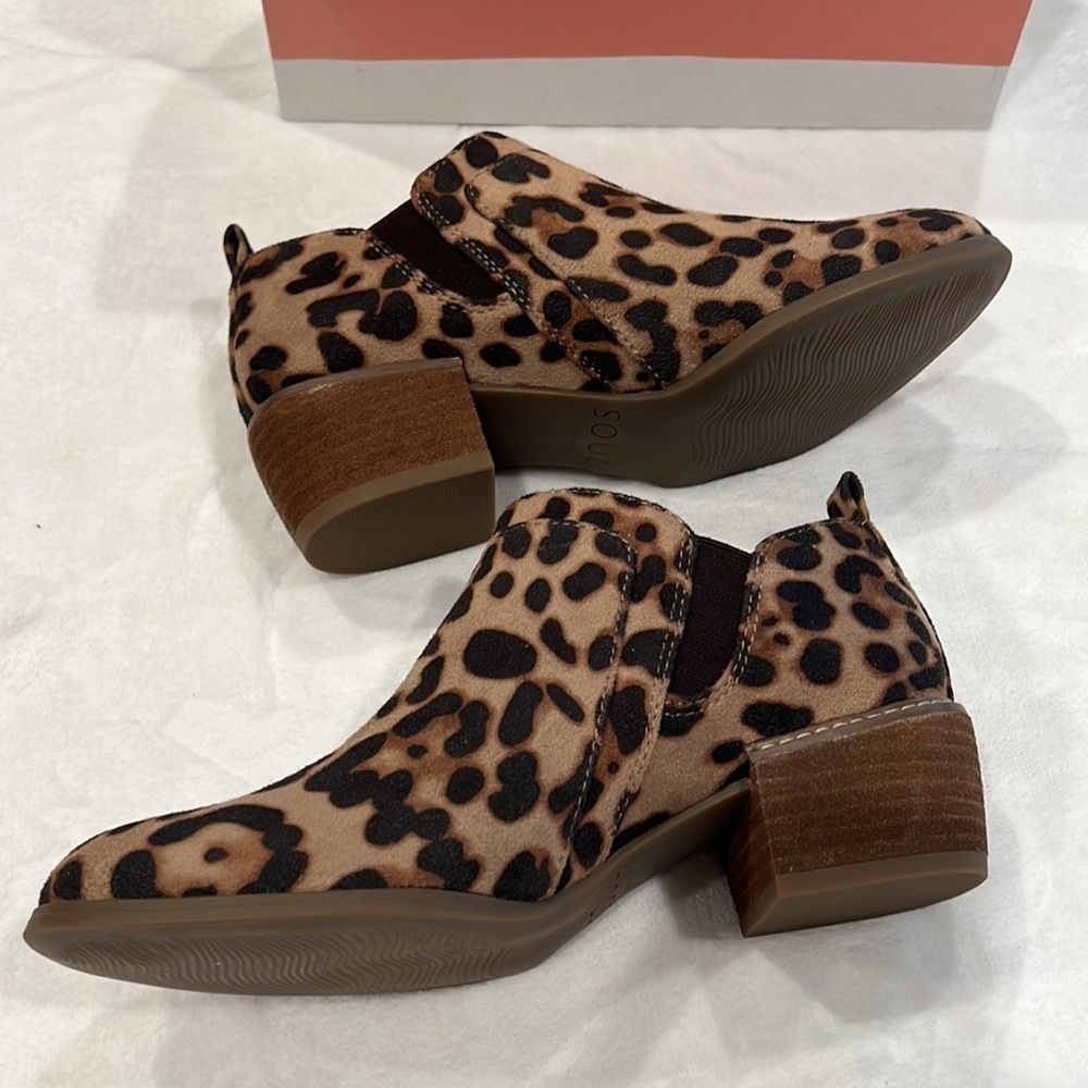 NATURALIZER Soul Cheetah Dame ankle boots-NIB